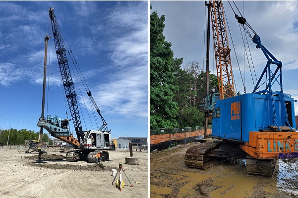 Crane Mounted Drill Rigs